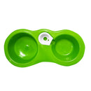 Tigela Dupla Água e Ração [Verde]