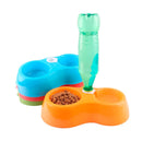 Tigela Dupla Água e Ração [Laranja]