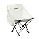 Cadeira Dobrável de Camping Pesca Premium [Bege com Bolso]