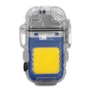 Isqueiro de Plasma com Lanterna [Azul]