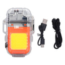 Isqueiro de Plasma com Lanterna [Laranja]