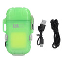 Isqueiro de Plasma com Lanterna [Verde]