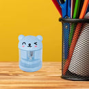 Apontador Elétrico Ursinho [Azul]