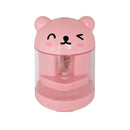 Apontador Elétrico Ursinho [Rosa]