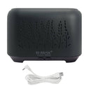 Difusor Aromático Simulador de Chamas Flores [Cinza]