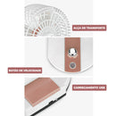 Ventilador de Mesa Retrátil [Marrom]