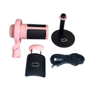 Microfone Gamer Condensador [Rosa]