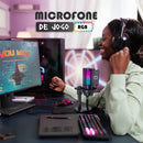 Microfone Gamer Condensador [Preto]