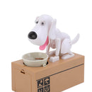 Cofrinho Cachorro que Come Moeda [Branco]