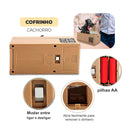 Cofrinho Cachorro que Come Moeda [Branco]