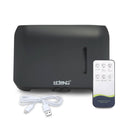 Umidificador e Difusor Simulador de Chamas [Preto]