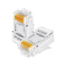 Conector Vazado RJ45 [100 Unidades]
