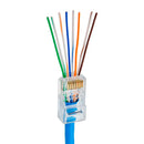 Conector Vazado RJ45 [100 Unidades]