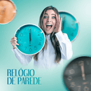 Relógio de Parede [Salmão]