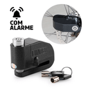 Cadeado Trava Disco Moto e Bike [Alarme]