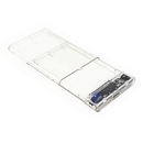 Case HD 2.5 e SATA SSD USB 3.0 [Transparente]