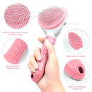 Guia Retrátil Pet 3 MeEscova Tira Pelos PET [Fêmea]tros [Verde]