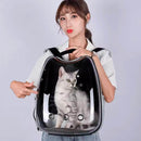 Mochila Pet Transparente com Orelha [Macho]