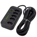 Extensão de Tomadas [5 Tomadas + 5 USB]