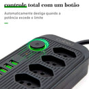 Extensão de Tomadas [5 Tomadas + 5 USB]