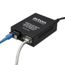 Kit Extensor Conversor de Fibra Óptica