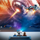 Projetor Android 5G 4K com Espelhamento Sem Fio [Branco]