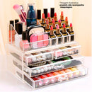 Organizador de Maquiagem com Gaveta [Acrílico]