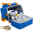 Bolsa Térmica Marmita Lancheira com Alça [Azul]