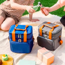 Bolsa Térmica Marmita Lancheira com Alça [Azul]