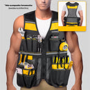 Colete Porta Ferramentas com Bolsos e Compartimentos