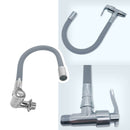 Torneira Monocomando Bica Flexível [Cinza]