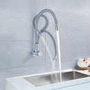 Torneira Monocomando Bica Flexível [Cinza]