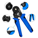 Kit Alicate Crimpar Descascador 1200 Terminais Ilhós Tubular