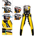 Kit Alicate Crimpar Descascador 1200 Terminais Ilhós Tubular