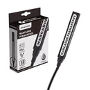 Canetão Permanente 12 Unidades [Preto]