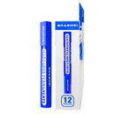 Canetão Permanente 12 Unidades [Azul]