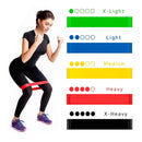 Kit 5 Mini Elásticos para Exercícios