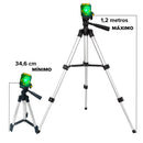 Kit Mini Nível Laser 20m com Tripé [2 Linhas]