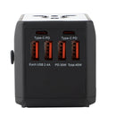 Adaptador Universal com 4 USB e 2 USB-C