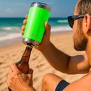 Copo Térmico com Tampa e Abridor 591ml [Verde Neon]