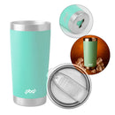 Copo Térmico com Tampa e Abridor 591ml [Verde Água]