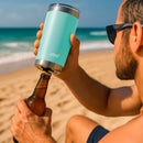 Copo Térmico com Tampa e Abridor 591ml [Verde Água]