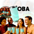 Copo Térmico com Tampa e Abridor 591ml [Verde Água]