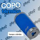 Copo Térmico com Tampa e Abridor 591ml [Azul]