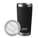 Copo Térmico com Tampa e Abridor 591ml [Preto]