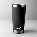 Copo Térmico com Tampa e Abridor 591ml [Preto]