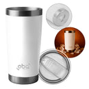 Copo Térmico com Tampa e Abridor 591ml [Branco]