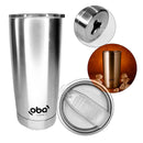 Copo Térmico com Tampa e Abridor 591ml [Inox]