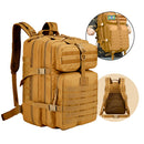 Mochila Militar Impermeável Tática [Bege]