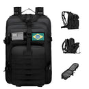 Mochila Militar Impermeável Tática [Preto]